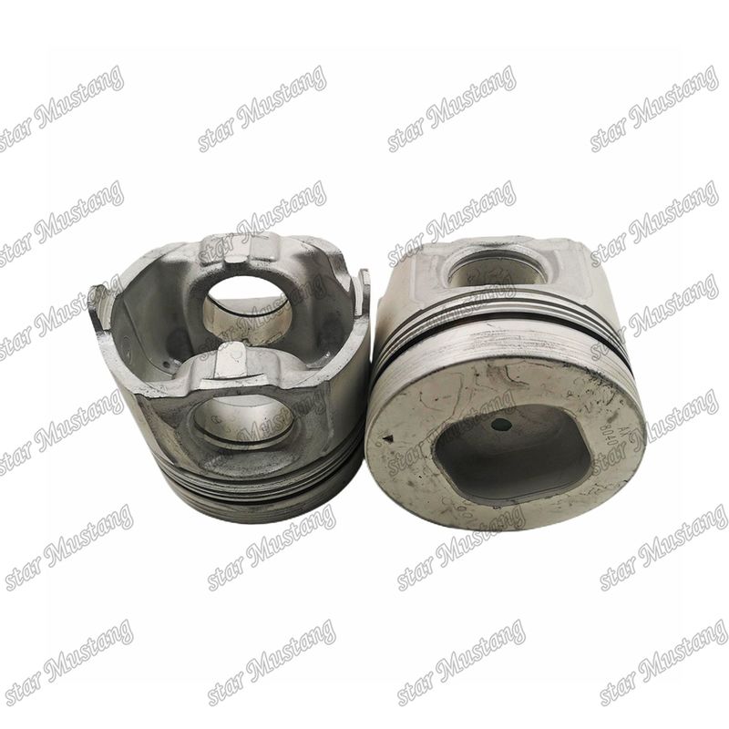 Piston 10PD1 Flat bottom 1-12111-804-0 Untuk suku cadang mesin Isuzu
