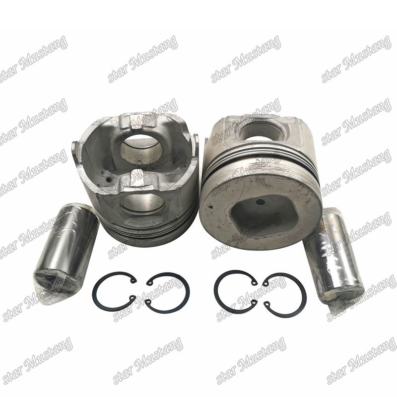 Piston 10PD1 Flat bottom 1-12111-804-0 Untuk suku cadang mesin Isuzu
