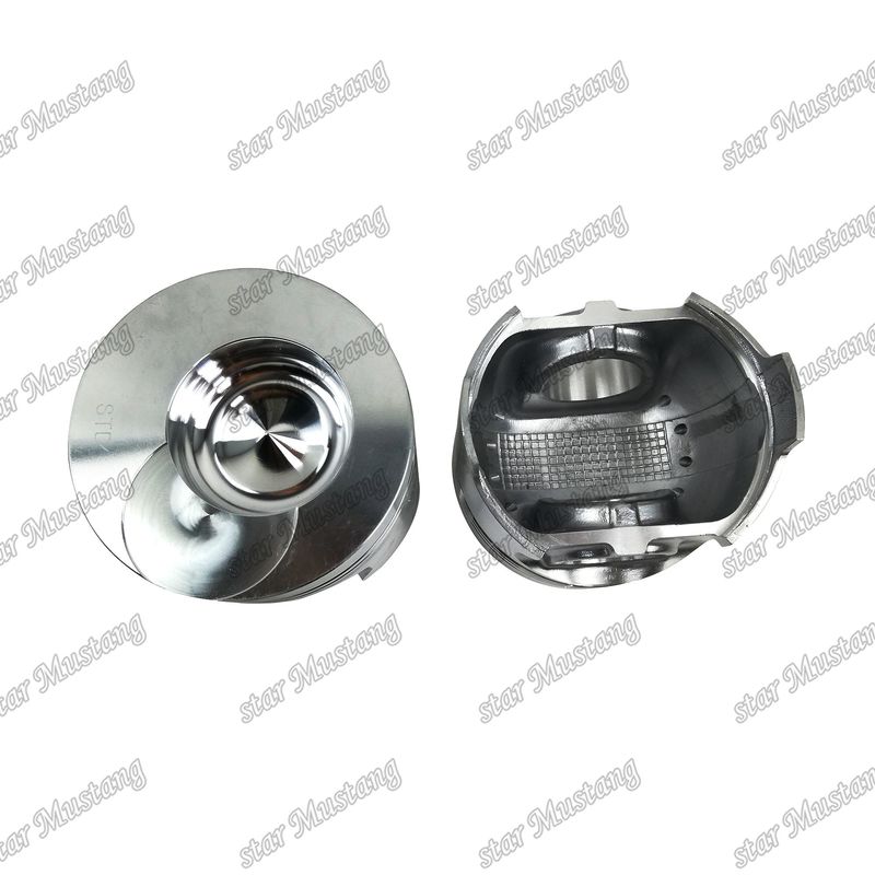 Piston 4D94-3 32mm lubang pin 6144-33-2110 Untuk suku cadang mesin Kumatsu