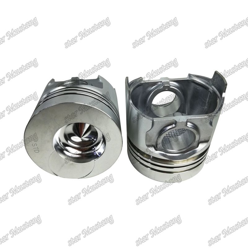 Piston 4D94-3 32mm lubang pin 6144-33-2110 Untuk suku cadang mesin Kumatsu