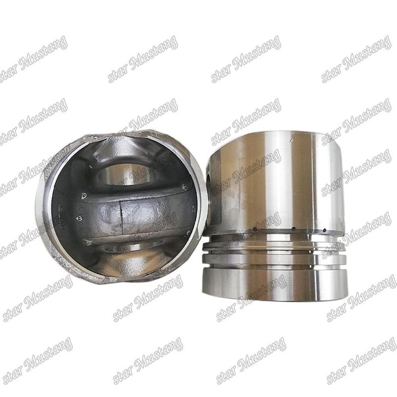 Piston 6D105-1 Bagian bawah persegi 6136-31-2112 6136-31-2010 Untuk suku cadang mesin Kumatsu