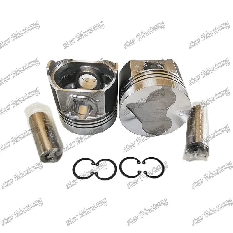 Piston D1503 V2003 Bagian bawah segitiga 1G701-21112 1A021-21112 Untuk suku cadang mesin Kubota
