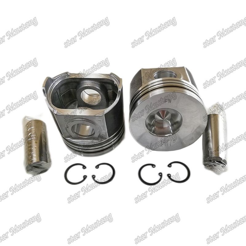 Piston D1503 V2003 Swirl 38mm Kamar Pembakaran 1G770-21112 1G770-21122 Untuk suku cadang mesin Kubota