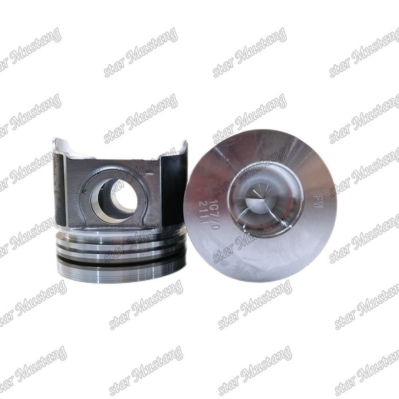Piston D1503 V2003 Swirl 38mm Kamar Pembakaran 1G770-21112 1G770-21122 Untuk suku cadang mesin Kubota
