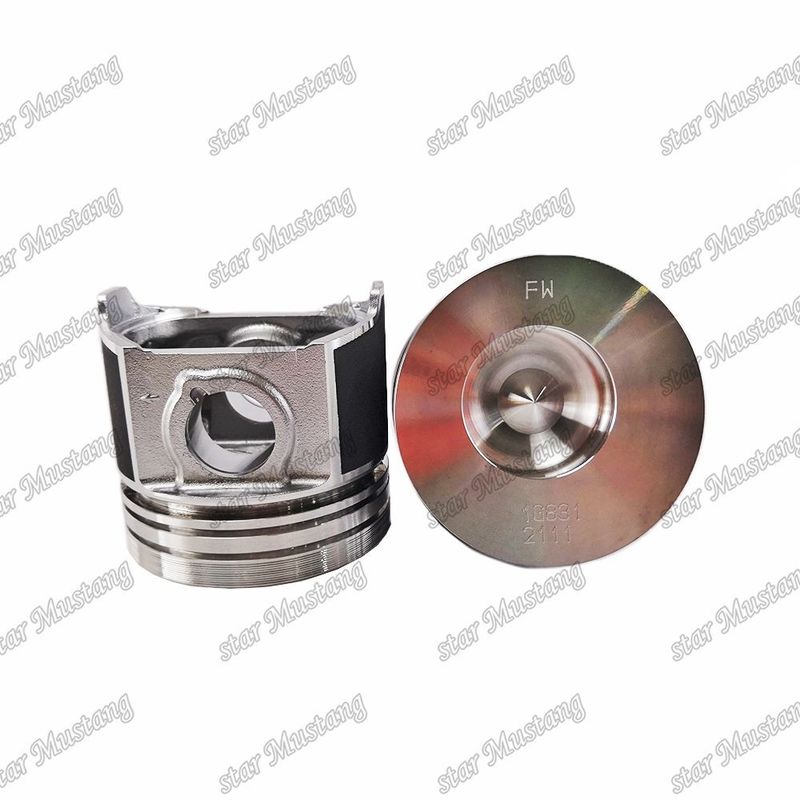 Piston V2403 D1803 C2.4 Kamar pembakaran 42mm 1G831-2111 1G831-21110 Untuk suku cadang mesin Kubota