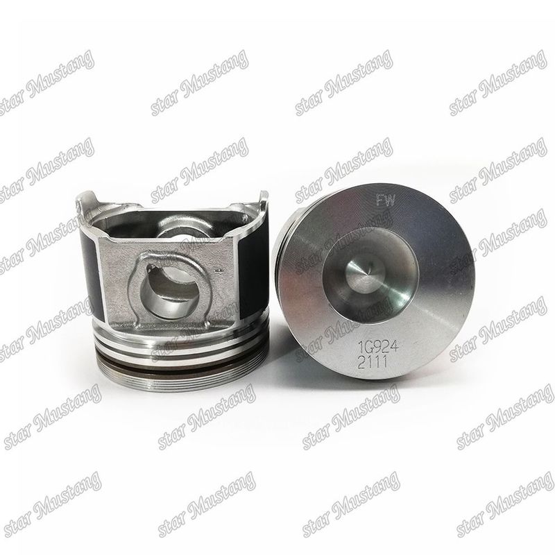Piston V2403 Kamar pembakaran 42mm 1G924-2111 1G924-21110 1G924-21112 Untuk suku cadang mesin Kubota