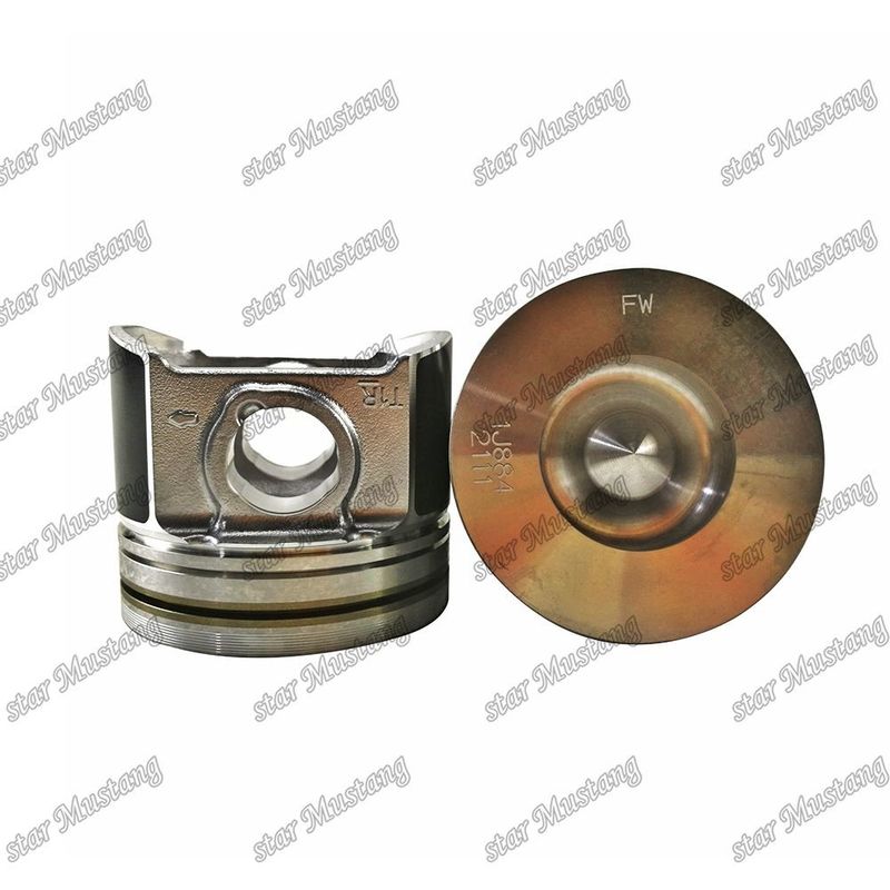 Piston V2403 Kamar pembakaran 44mm 1J884-2111 1J884-21110 Untuk suku cadang mesin Kubota