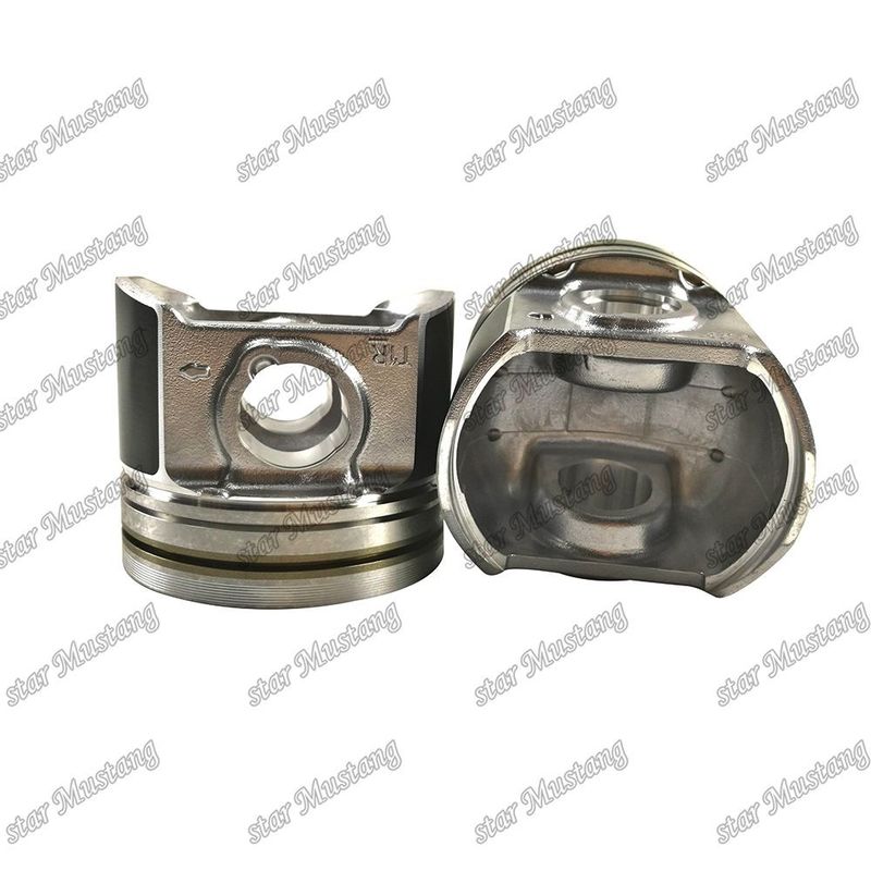Piston V2403 Kamar pembakaran 44mm 1J884-2111 1J884-21110 Untuk suku cadang mesin Kubota
