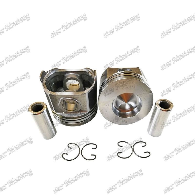Piston V2403 Kamar pembakaran 47mm 1G790-2111 1G790-21113 1G790-21110 Untuk suku cadang mesin Kubota