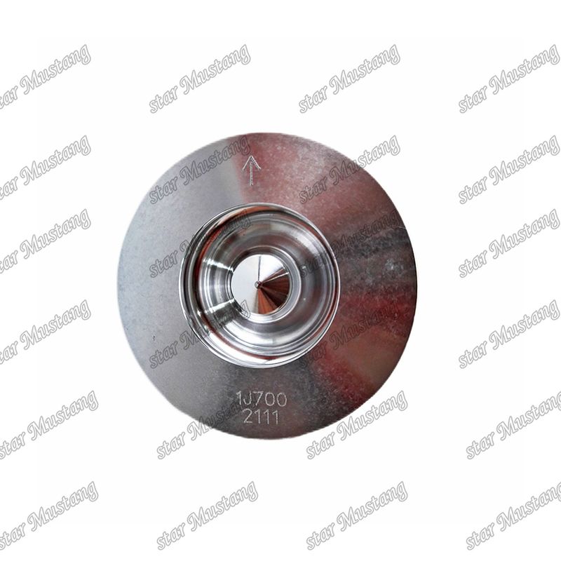 Piston V2607 CR Kamar pembakaran 45,5mm 1J700-21110 Untuk suku cadang mesin Kubota