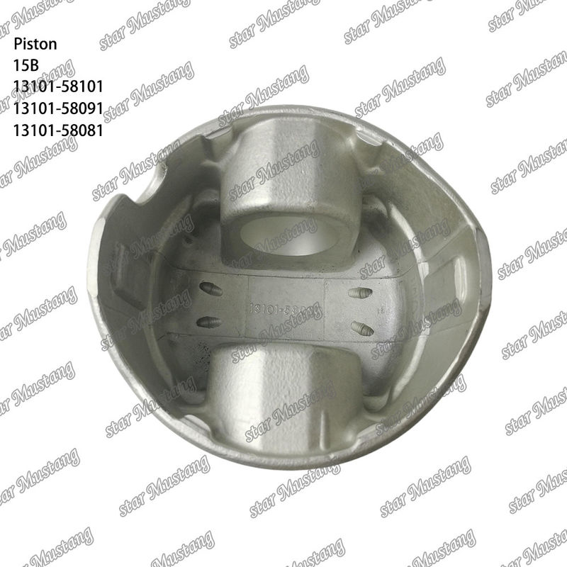 15B Piston Mesin 13101-58101 13101-58091 13101-58081 Untuk suku cadang mesin TOYOTA