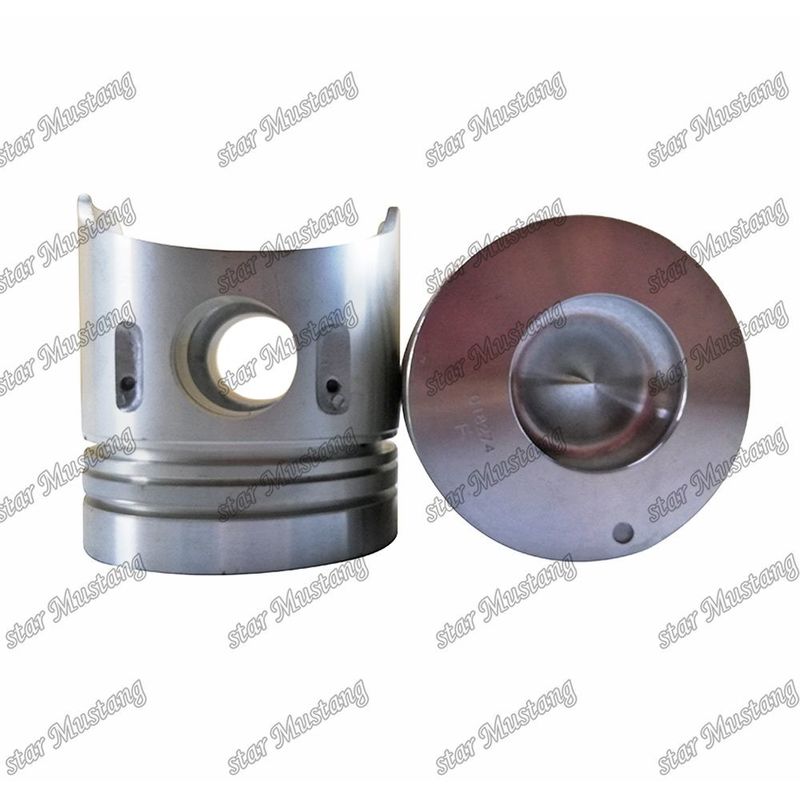 Piston 4D32 Kamar pembakaran 52mm Tinggi 110.7mm ME018274 Untuk suku cadang mesin Mitsubishi