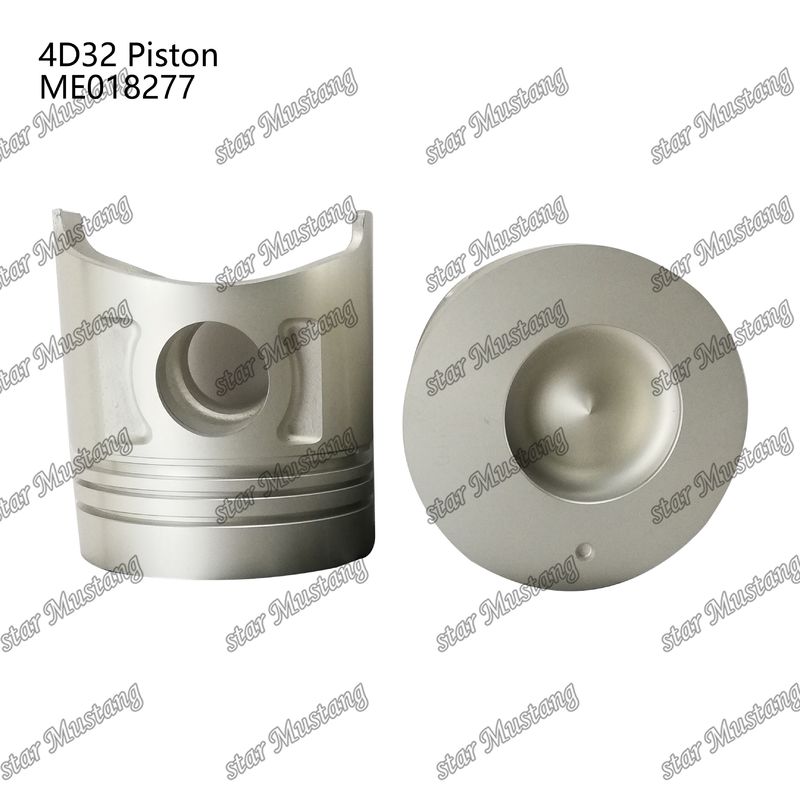 Piston 4D32 Kamar pembakaran 52mm Tinggi 112.3mm ME018277 Untuk suku cadang mesin Mitsubishi