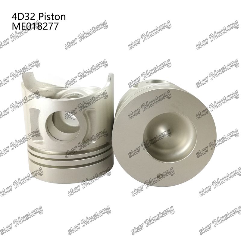 Piston 4D32 Kamar pembakaran 52mm Tinggi 112.3mm ME018277 Untuk suku cadang mesin Mitsubishi