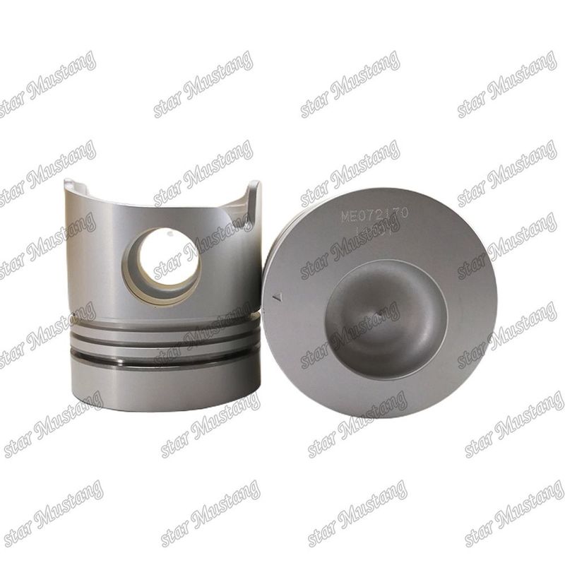 Piston 6D14-2A 6D14-3A ME072064 ME072170 ME072172 Untuk suku cadang mesin Mitsubishi
