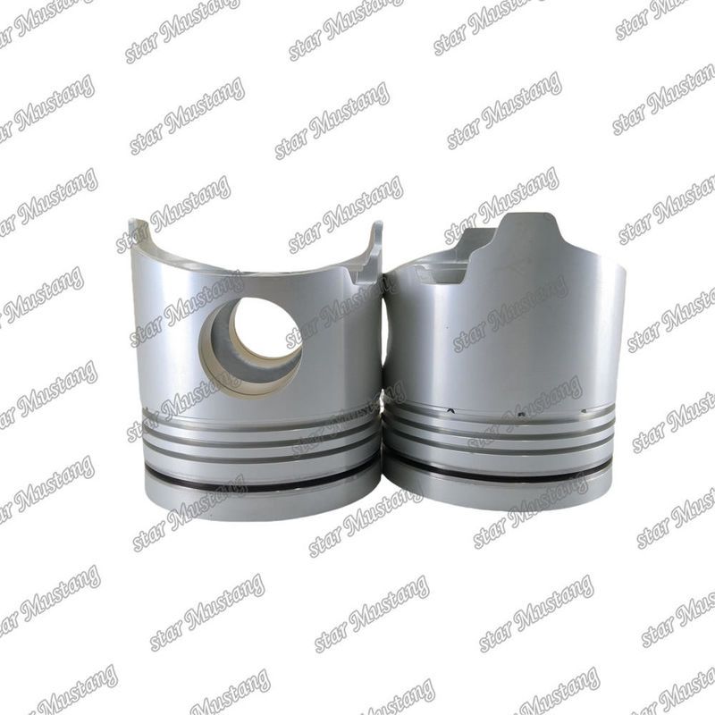 Piston 8DC11 ME091050 Kamar pembakaran 76mm Oil ring 4mm Untuk suku cadang mesin Mitsubishi