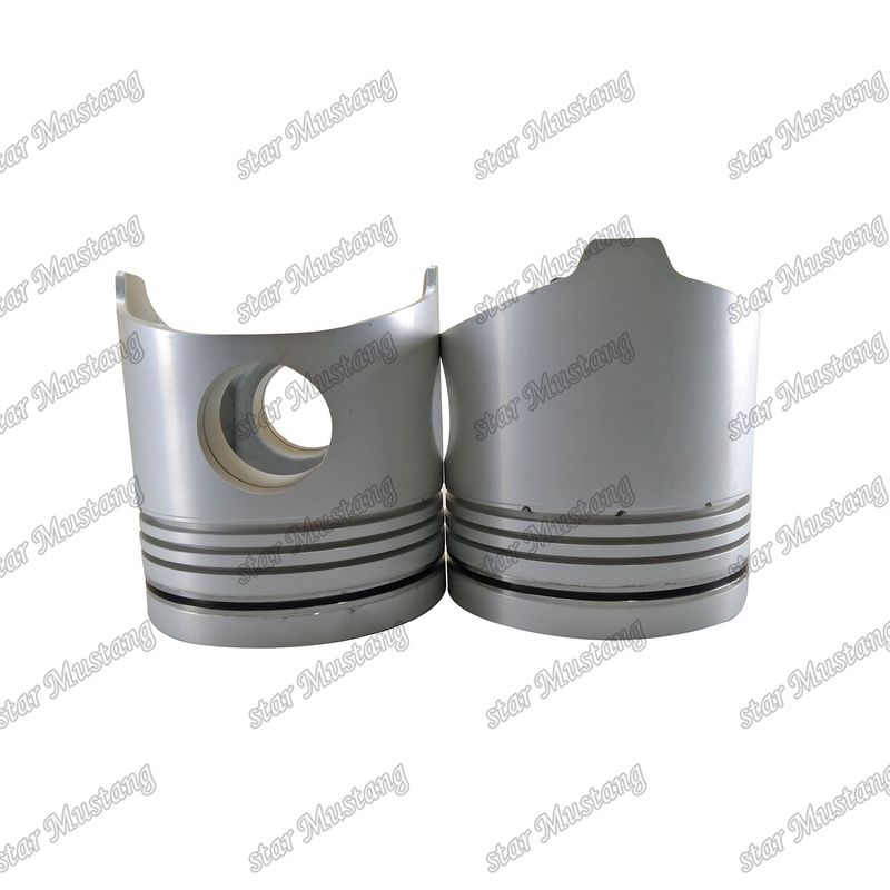 Piston 8DC11 ME093426 Kamar pembakaran 64mm Oil ring 4mm Untuk suku cadang mesin Mitsubishi