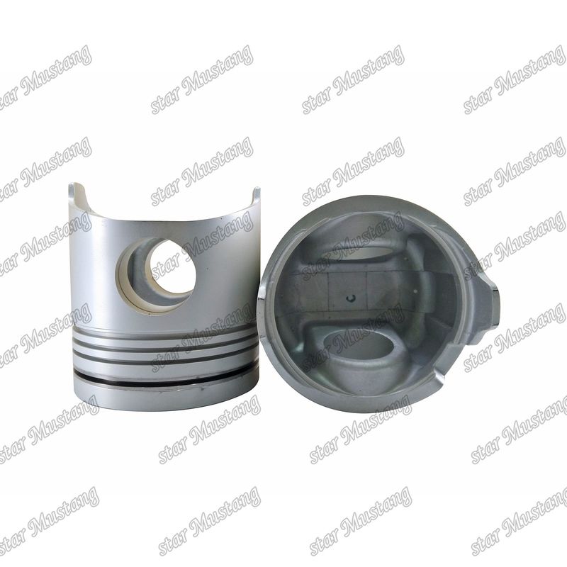 Piston 8DC11 ME093426 Kamar pembakaran 64mm Oil ring 4mm Untuk suku cadang mesin Mitsubishi