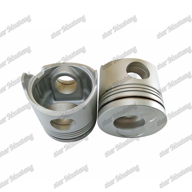 Piston 8DC11 ME093426 Kamar pembakaran 64mm Oil ring 4mm Untuk suku cadang mesin Mitsubishi