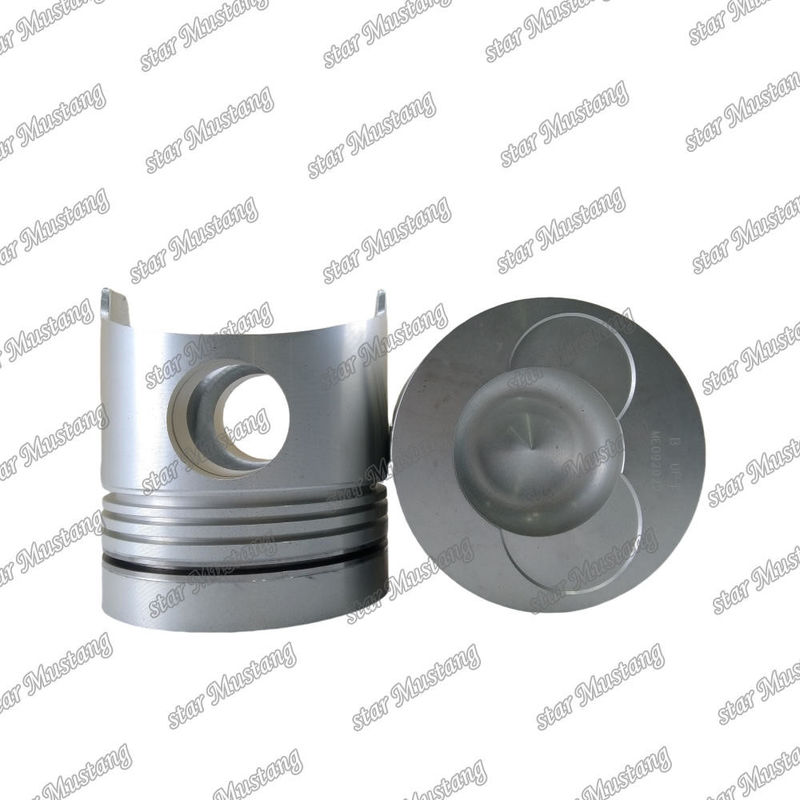 Piston 8DC91 ME092922 Kamar pembakaran 76mm Oil ring 5mm Untuk suku cadang mesin Mitsubishi