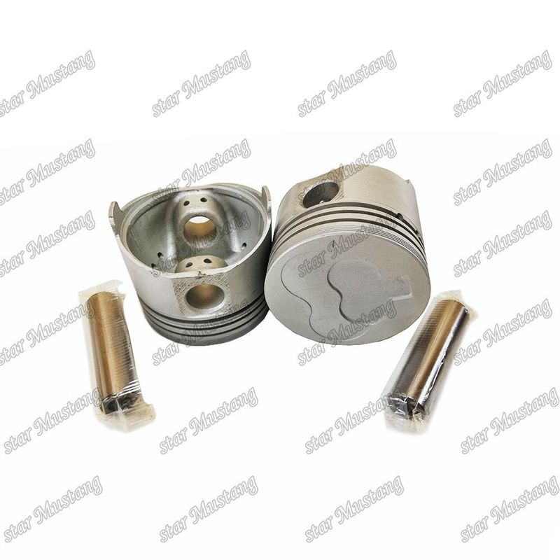 Piston L2E L3E Lubang Pin 18mm 30L17-00010 30L17-00011 Untuk suku cadang mesin Mitsubishi