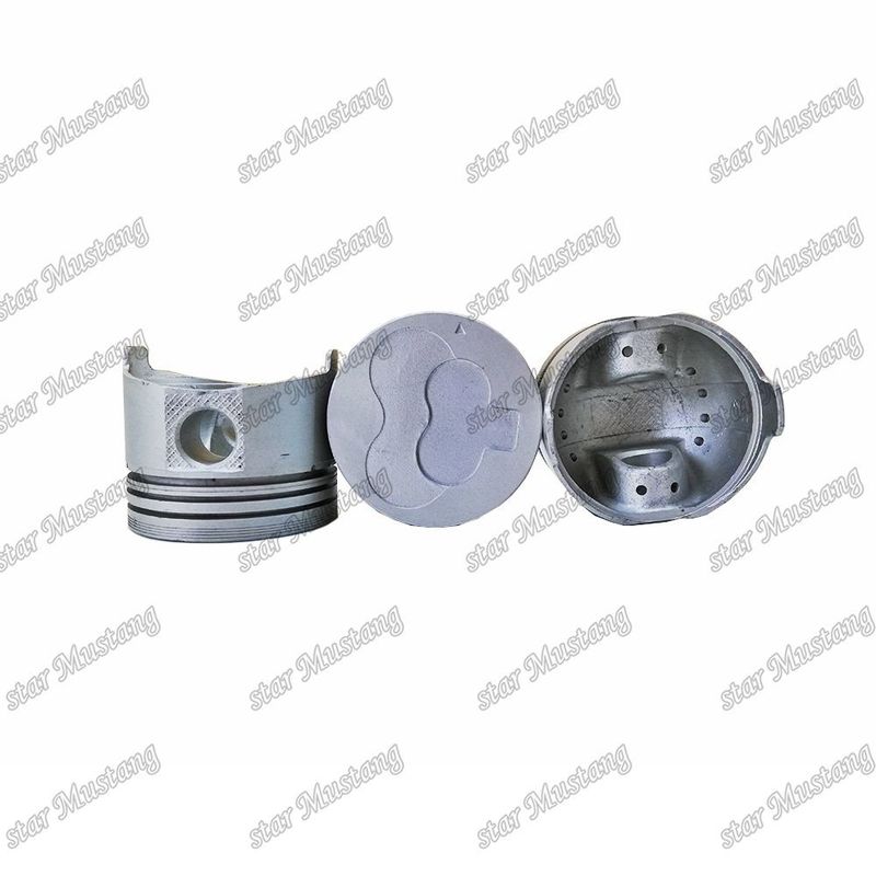 Piston L2E L3E Lubang Pin 18mm 30L17-00010 30L17-00011 Untuk suku cadang mesin Mitsubishi