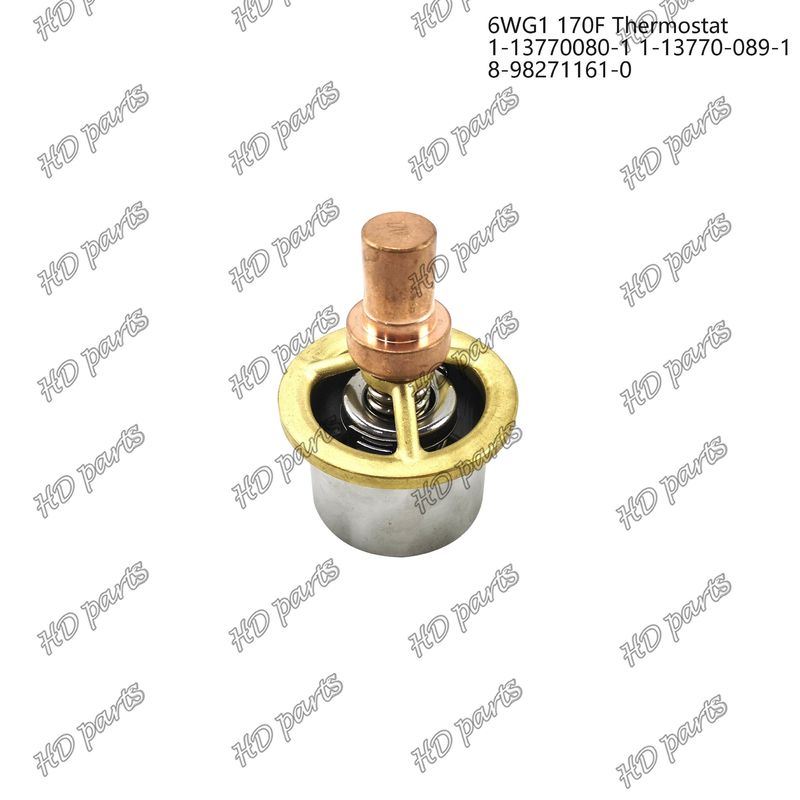 Thermostat 6WG1 170F 1-13770080-1 1-13770-089-1 8-98271161-0 Bagian mesin