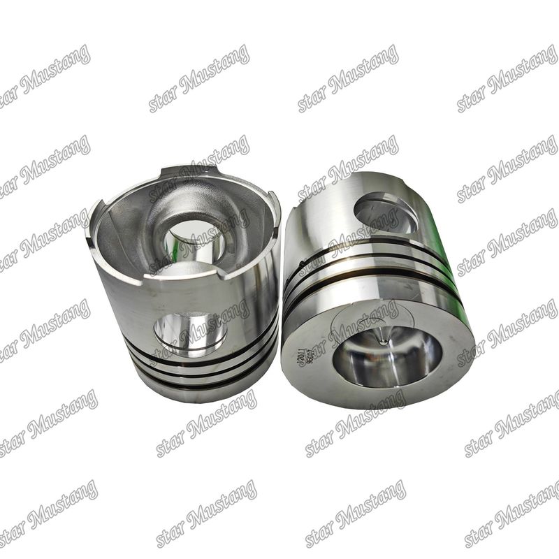 Piston PD6 12011-9007 Kamar pembakaran 69mm Tinggi 132mm Diameter 125mm Untuk suku cadang mesin Nissan