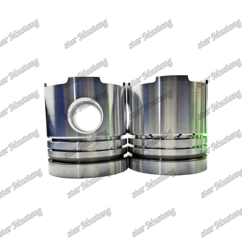 Piston PD6 12011-9007 Kamar pembakaran 69mm Tinggi 132mm Diameter 125mm Untuk suku cadang mesin Nissan