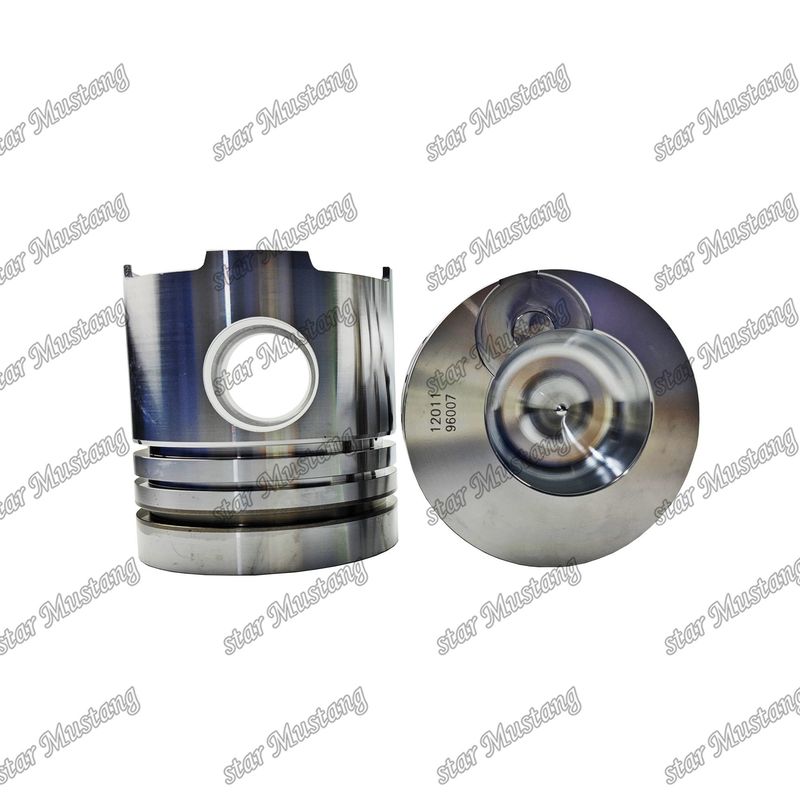 Piston PD6 12011-9007 Kamar pembakaran 69mm Tinggi 132mm Diameter 125mm Untuk suku cadang mesin Nissan