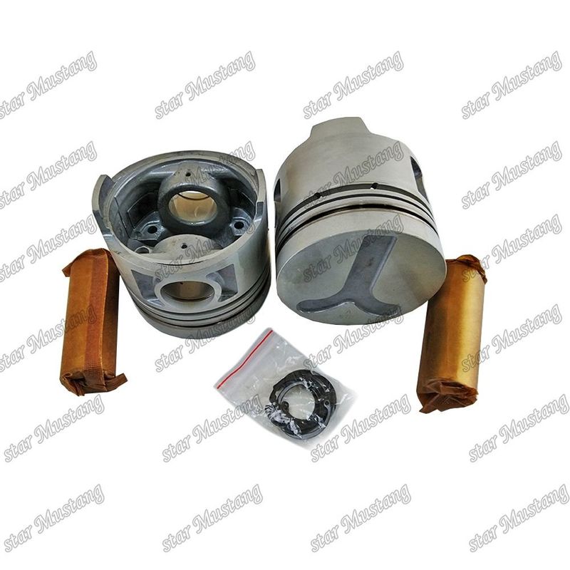 Piston TD27 Penguatan pendingin internal 30mm Pin Hole A2010-7F406 Untuk suku cadang mesin Nissan
