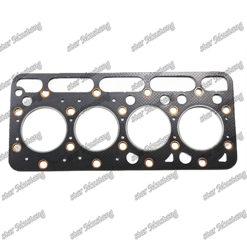V1512 V1500 Gasket Kepala Silinder 17345-03313 15439-03310 Cocok untuk Mesin Kubota