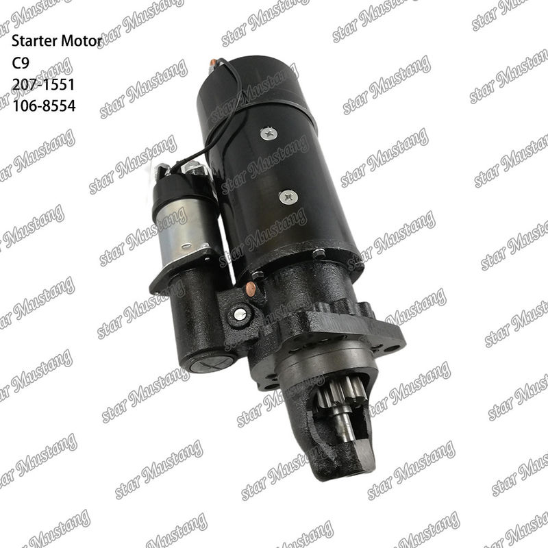 Motor Starter Motor C9 11T 207-1551 106-8554 Untuk suku cadang mesin Caterpillar