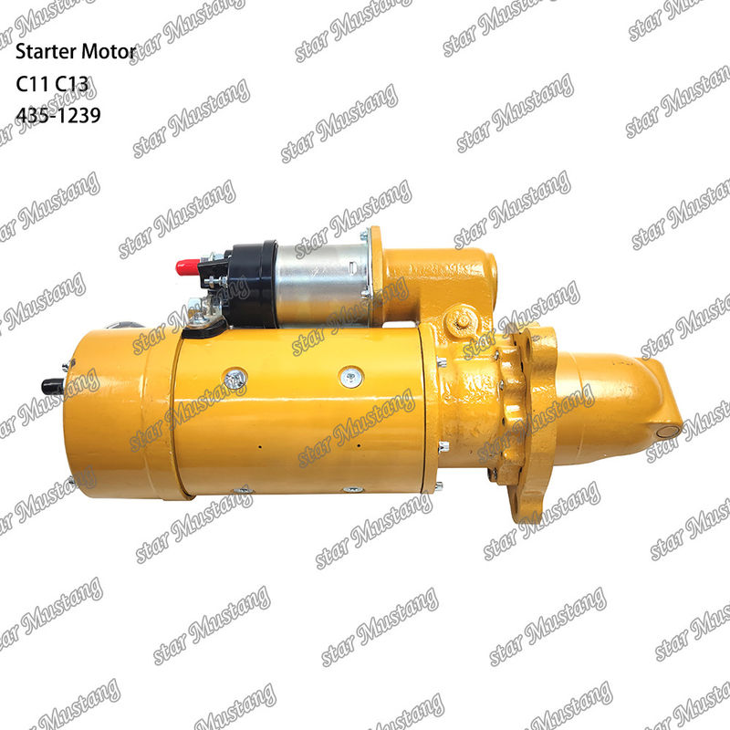 Motor starter motor C11 C13 435-1239 Untuk suku cadang mesin Caterpillar