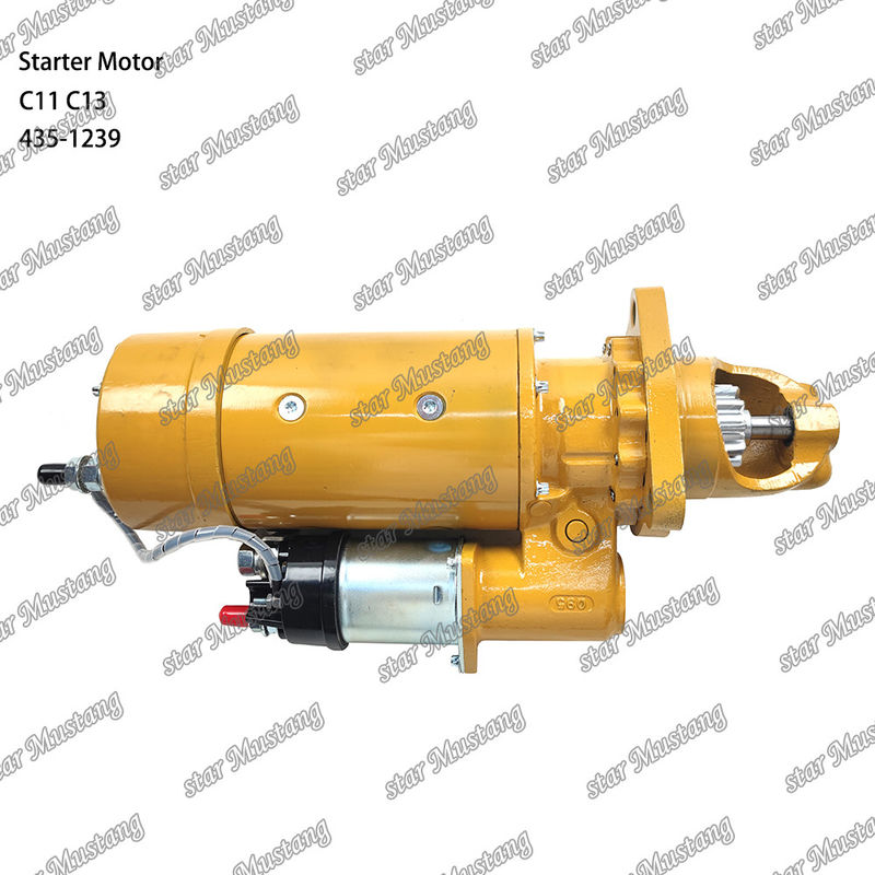 Motor starter motor C11 C13 435-1239 Untuk suku cadang mesin Caterpillar