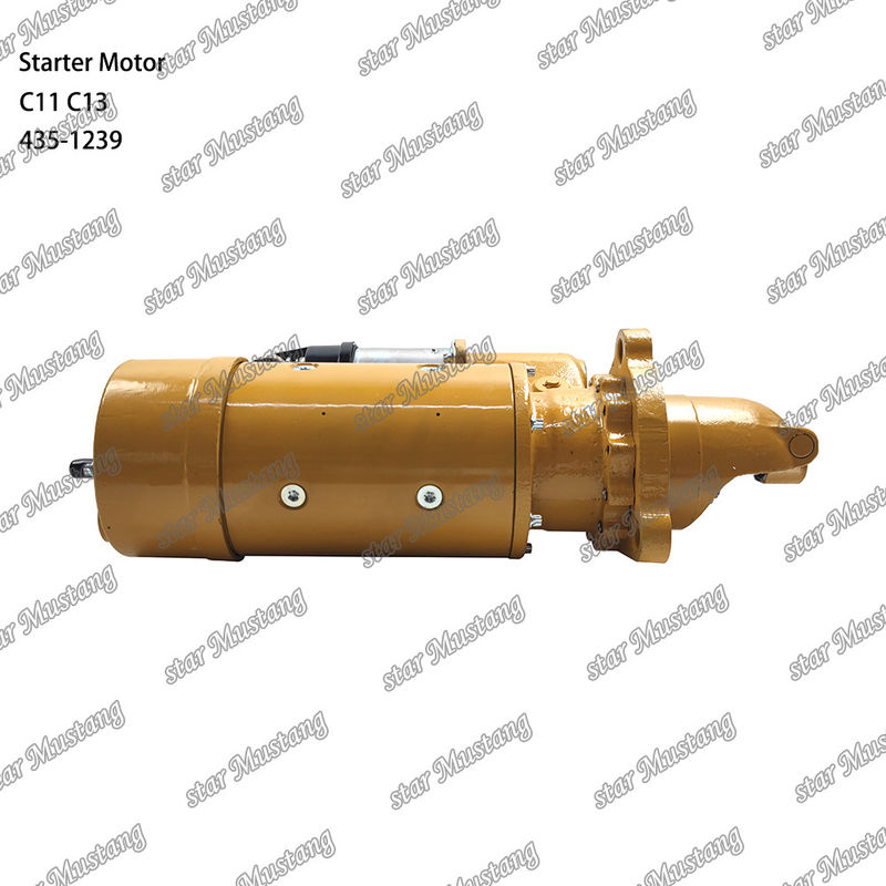 Motor starter motor C11 C13 435-1239 Untuk suku cadang mesin Caterpillar