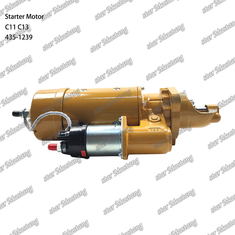 Motor starter motor C11 C13 435-1239 Untuk suku cadang mesin Caterpillar
