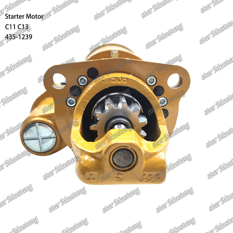 Motor starter motor C11 C13 435-1239 Untuk suku cadang mesin Caterpillar