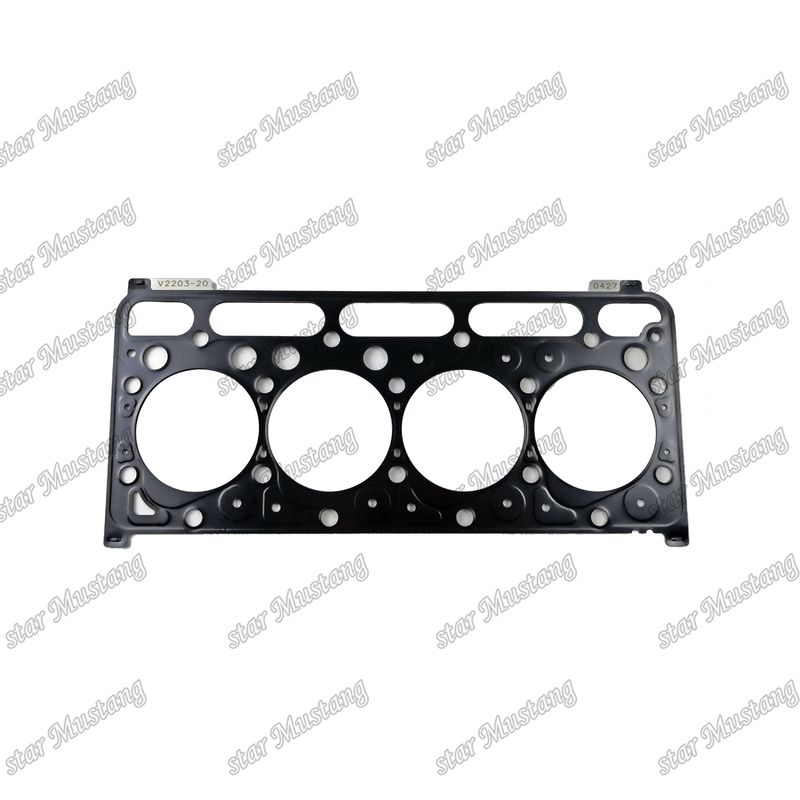 V2203 V2403 Kepala Silinder Gasket Metal 1.20mm(20) Baru1G790-03312 Cocok untuk Mesin Kubota