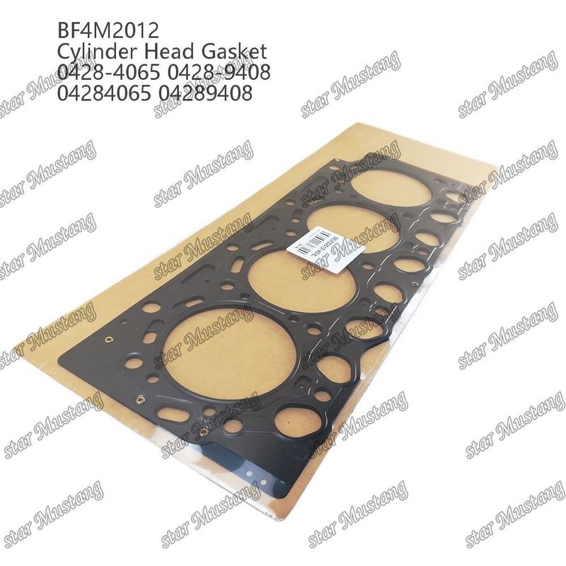 Gasket kepala silinder BF4M2012 Logam 0428-4065 0428-9408 04284065 04289 Untuk suku cadang mesin Deutz