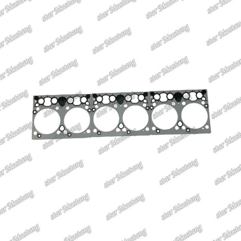 Gasket kepala silinder DE08 hitam karet cor baik Untuk Deutz Mesin suku cadang