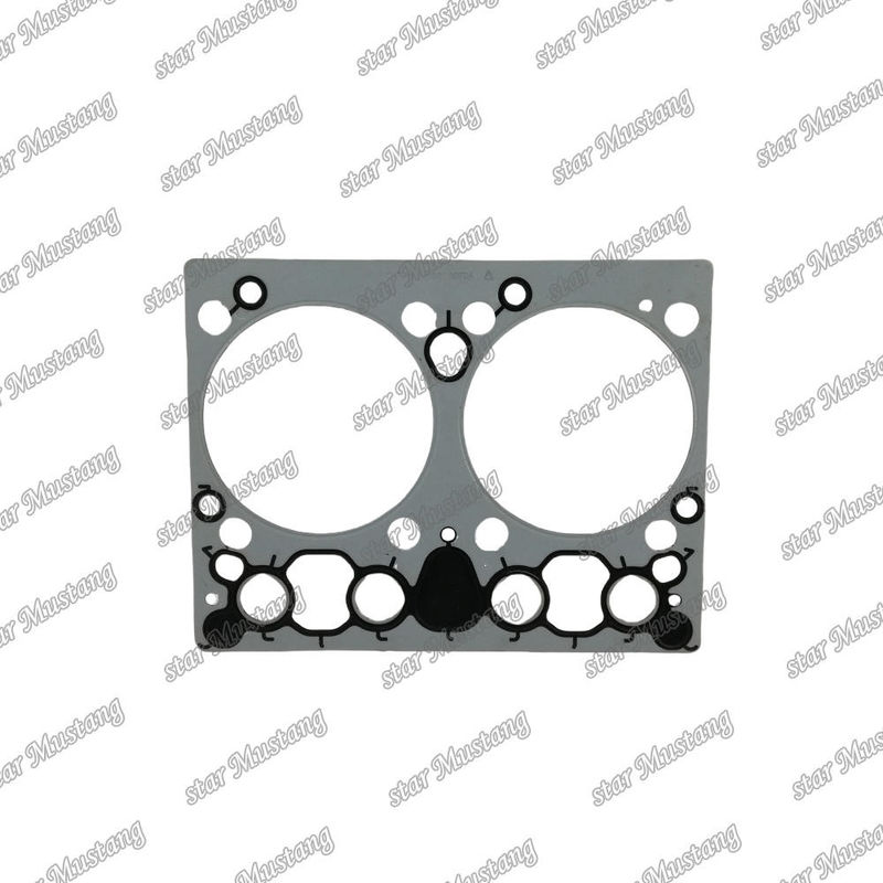 Gasket kepala silinder DE08 hitam karet cor baik Untuk Deutz Mesin suku cadang