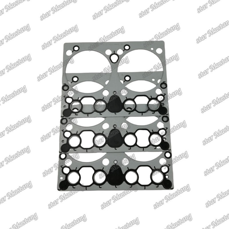 Gasket kepala silinder DE08 hitam karet cor baik Untuk Deutz Mesin suku cadang
