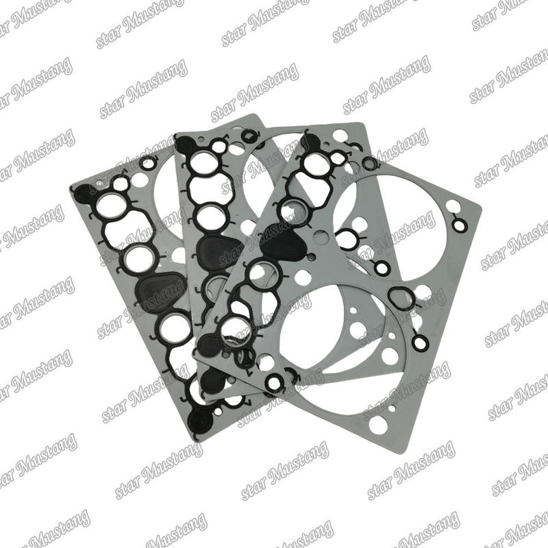 Gasket kepala silinder DE08 hitam karet cor baik Untuk Deutz Mesin suku cadang