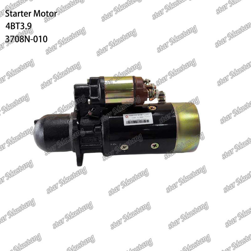 4BT3.9 Motor starter motor 3708N-010 24V 4.5KW 10T Untuk suku cadang mesin CUMMINS