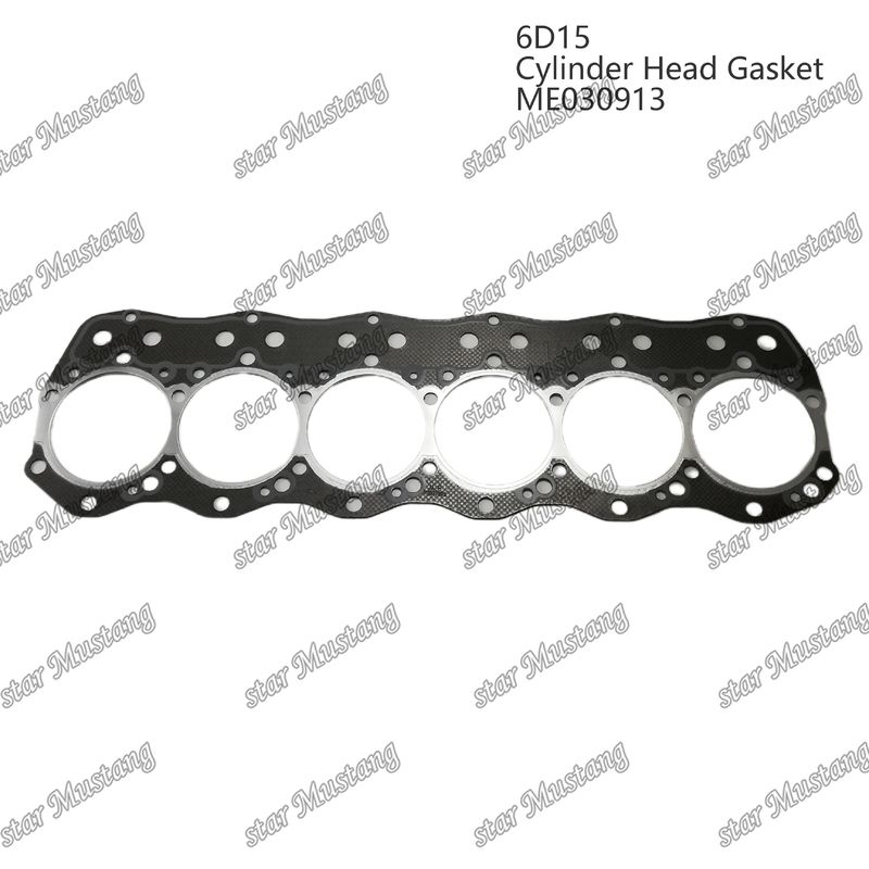 6D15 Gasket Kepala Silinder ME030913 Lubang bulat tipe lama untuk mesin Mitsubishi