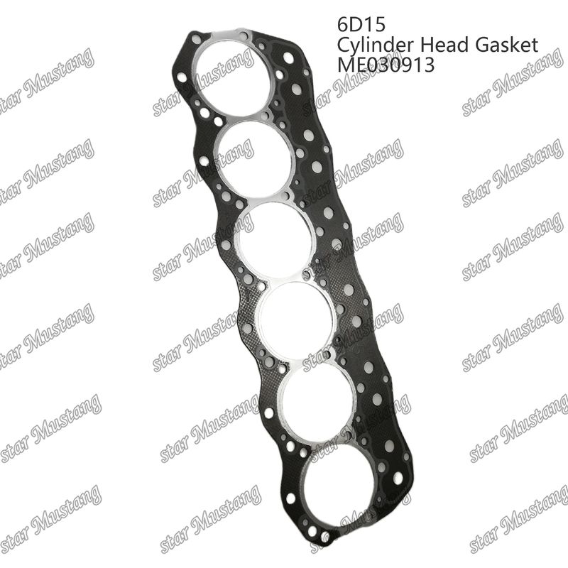 6D15 Gasket Kepala Silinder ME030913 Lubang bulat tipe lama untuk mesin Mitsubishi