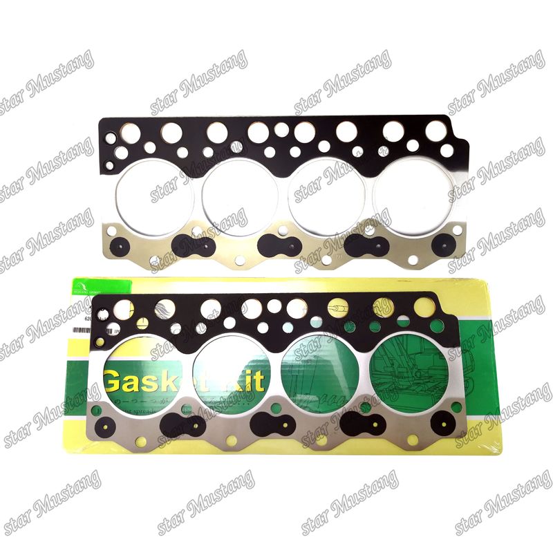 Gasket Kepala Silinder 4D95 Metal Continental 6204-11-1830 Untuk suku cadang mesin KUMATSU