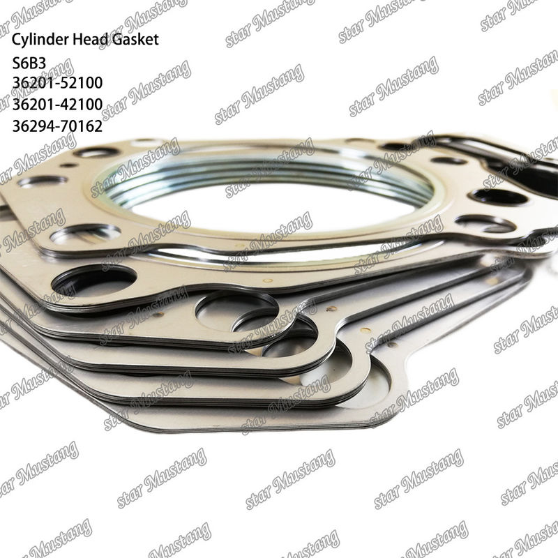 S6B3 Gasket Kepala Silinder 36201-52100 36201-42100 36294-70162 Untuk Mesin Mitsubishi