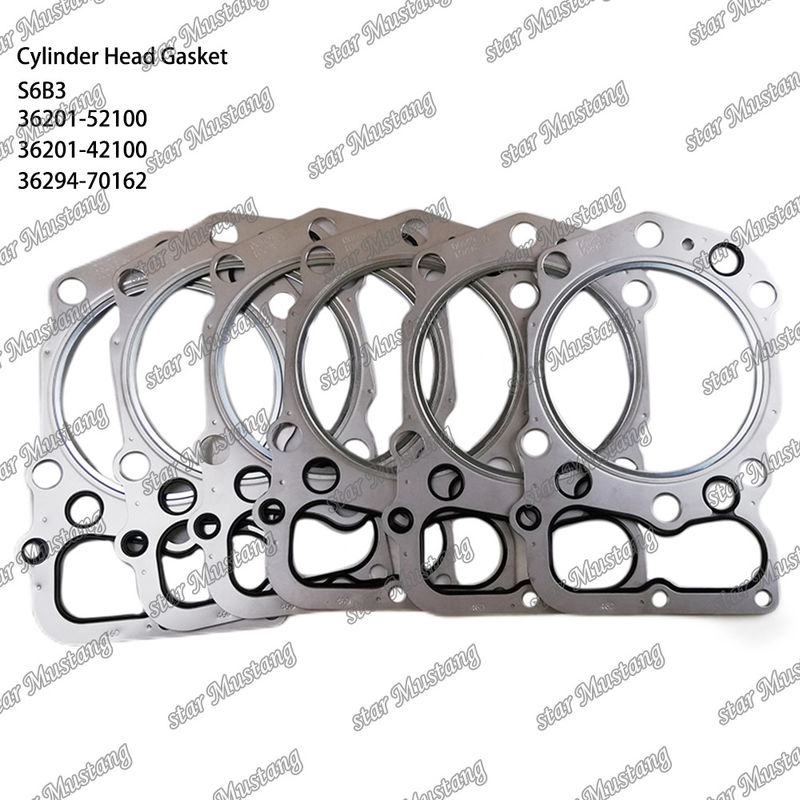 S6B3 Gasket Kepala Silinder 36201-52100 36201-42100 36294-70162 Untuk Mesin Mitsubishi